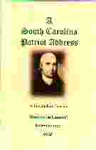 Image for A SOUTH CAROLINA PATRIOT ADDRESS 