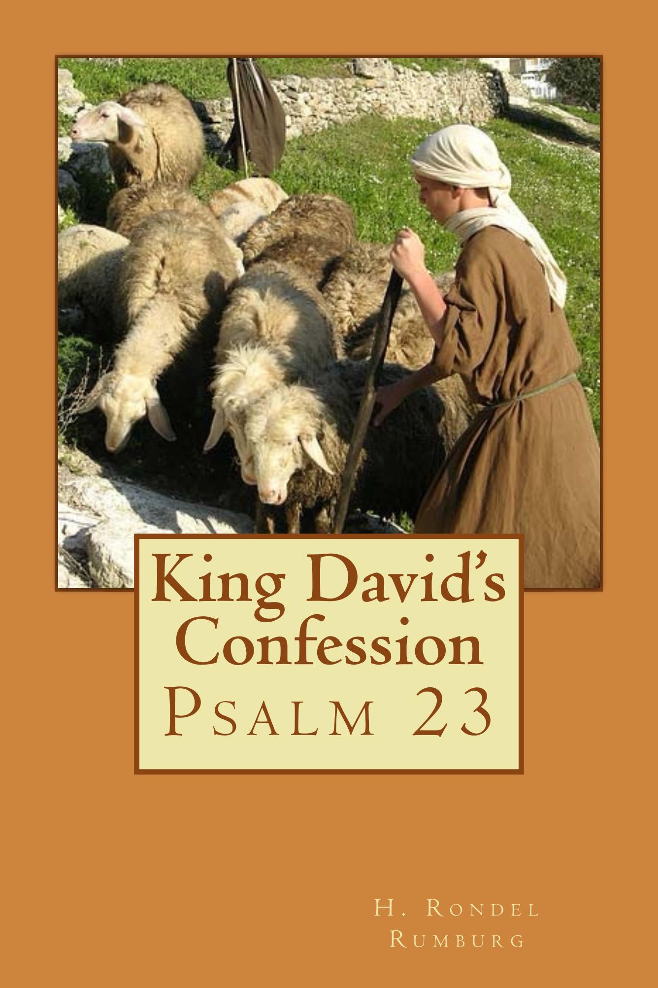 Image for King David's Confession: Psalm 23